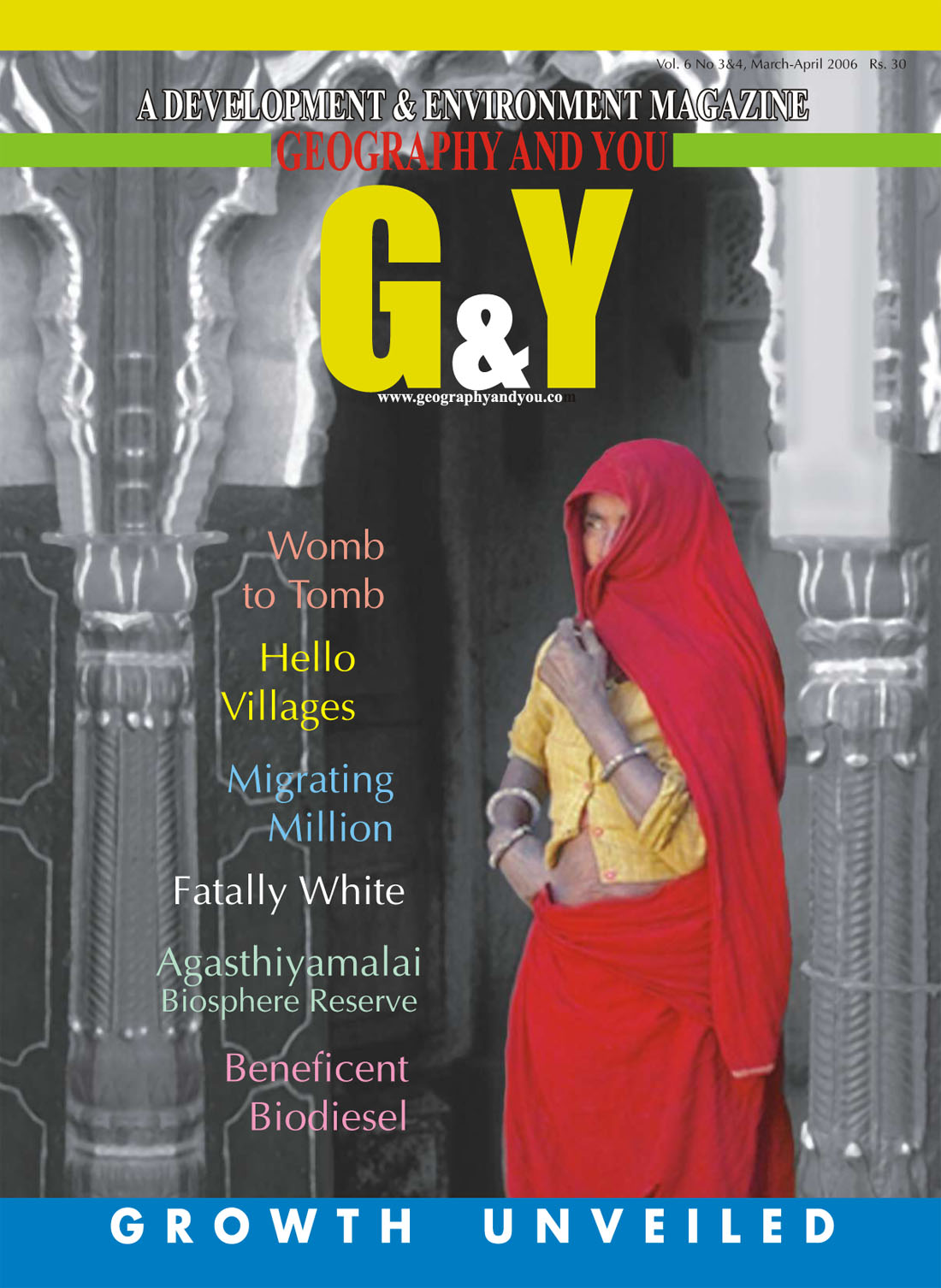 Growth Unveiled (March-April 2006) cover